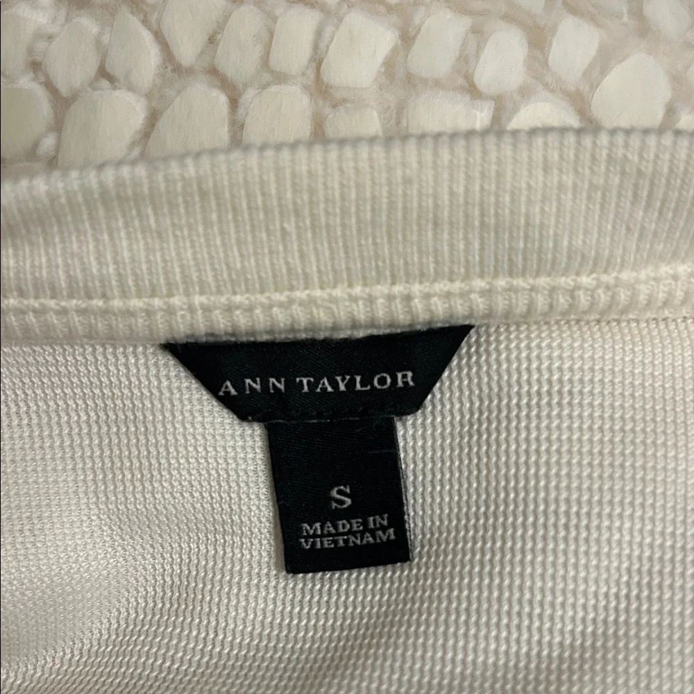 Ann Taylor Cracked Ice Crewneck Sweatshirt NWOT - Picture 4 of 4